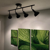 Broadway 30" Industrial 4-Light Directional Track Lighting