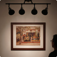 Broadway 30" Industrial 4-Light Directional Track Lighting