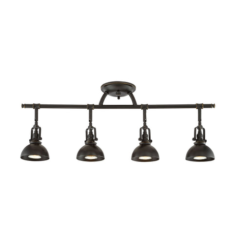Broadway 30" Industrial 4-Light Directional Track Lighting