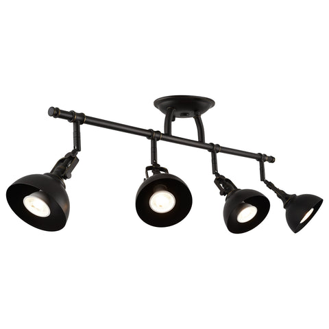 Broadway 30" Industrial 4-Light Directional Track Lighting
