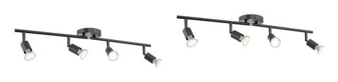 Langford 27" Modern 4-Light Directional Track Wall / Ceiling Light