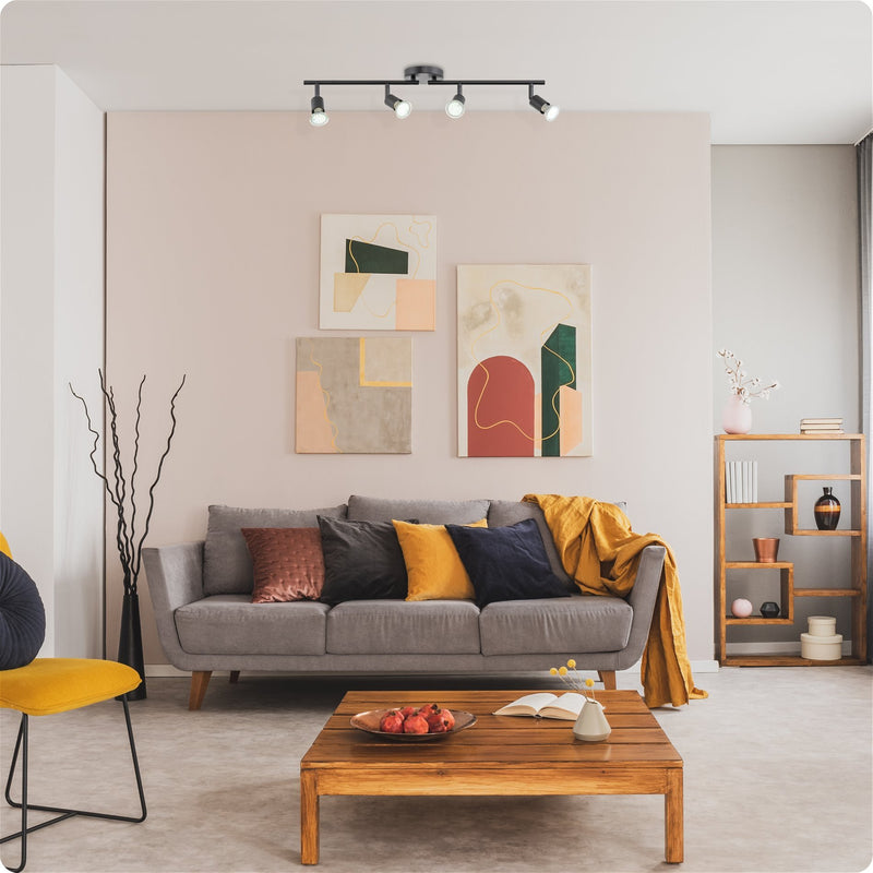 Langford 27" Modern 4-Light Directional Track Wall / Ceiling Light