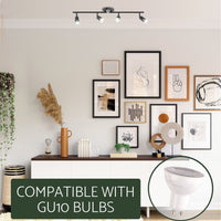 Langford 27" Modern 4-Light Directional Track Wall / Ceiling Light