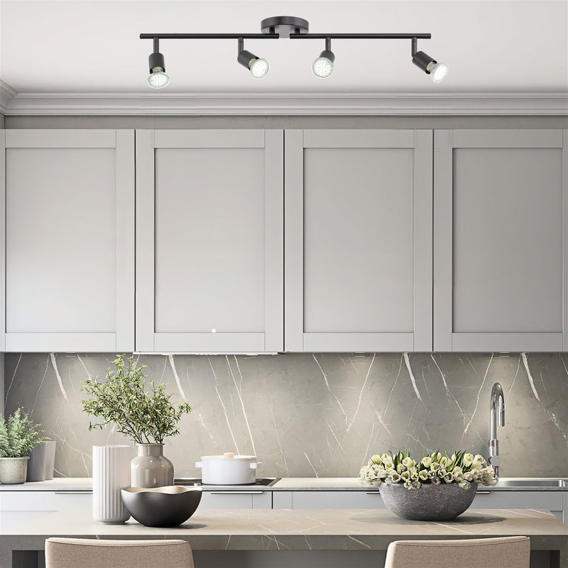 Langford 27" Modern 4-Light Directional Track Wall / Ceiling Light