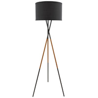 Sadie 61" Mid Century Modern Tripod 9W LED Floor Lamp