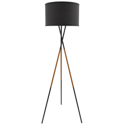Sadie 61" Mid Century Modern Tripod 9W LED Floor Lamp