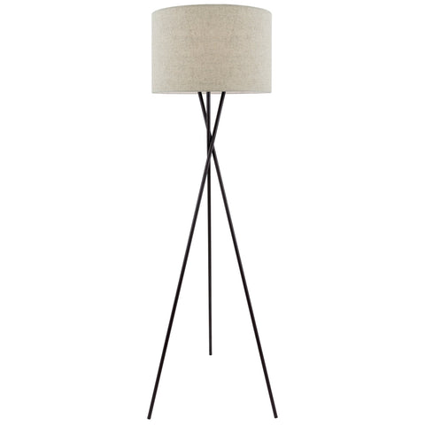 Sadie 60" Modern Tripod 9W LED Floor Lamp