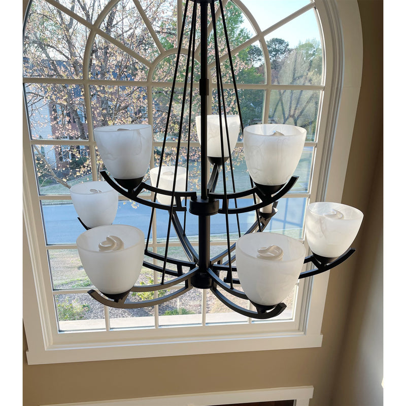 Weston 5" Alabaster Glass Shades / Replacement Glass, 3-Pack