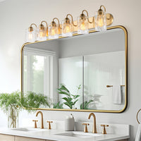 Armada II 7" Clear Hammered Glass Shades / Replacement Glass, 3-Pack