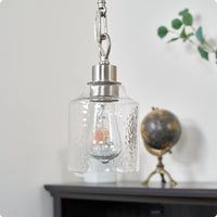 Caspian 6" Hammered Glass Shades / Replacement Glass, 3-Pack