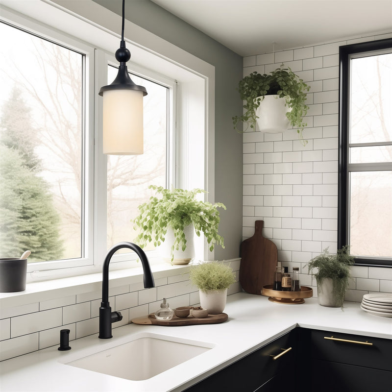 7" Cylinder Glass Shades, Opal Replacement Glass, 3-Pack