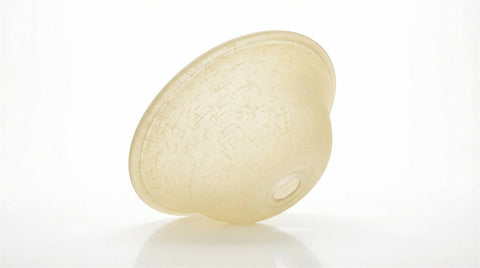 13" Ceiling Fan Globe Replacement by Kira Home, Taupe Linen Glass Bowl Upgrade, Glass Shade Compatible w/ Hunter - Hampton Bay - Harbor Breeze Fans & More, 12.75" (D) x 4.25" (H)