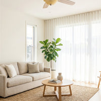 13" Ceiling Fan Globe Replacement by Kira Home, Taupe Linen Glass Bowl Upgrade, Glass Shade Compatible w/ Hunter - Hampton Bay - Harbor Breeze Fans & More, 12.75" (D) x 4.25" (H)