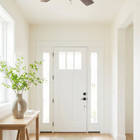 13" Ceiling Fan Globe Replacement by Kira Home, Taupe Linen Glass Bowl Upgrade, Glass Shade Compatible w/ Hunter - Hampton Bay - Harbor Breeze Fans & More, 12.75" (D) x 4.25" (H)