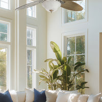 13" Hunter / Hampton Bay / Harbor Breeze Fan White Linen Glass Replacement / Upgrade