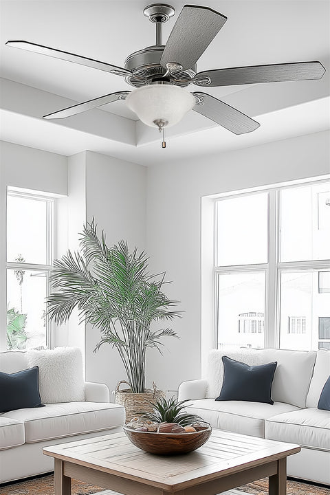 13" Hunter / Hampton Bay / Harbor Breeze Fan White Linen Glass Replacement / Upgrade