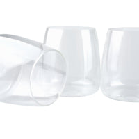 Stella 6" Clear Glass Shades / Replacement Glass, 3-Pack