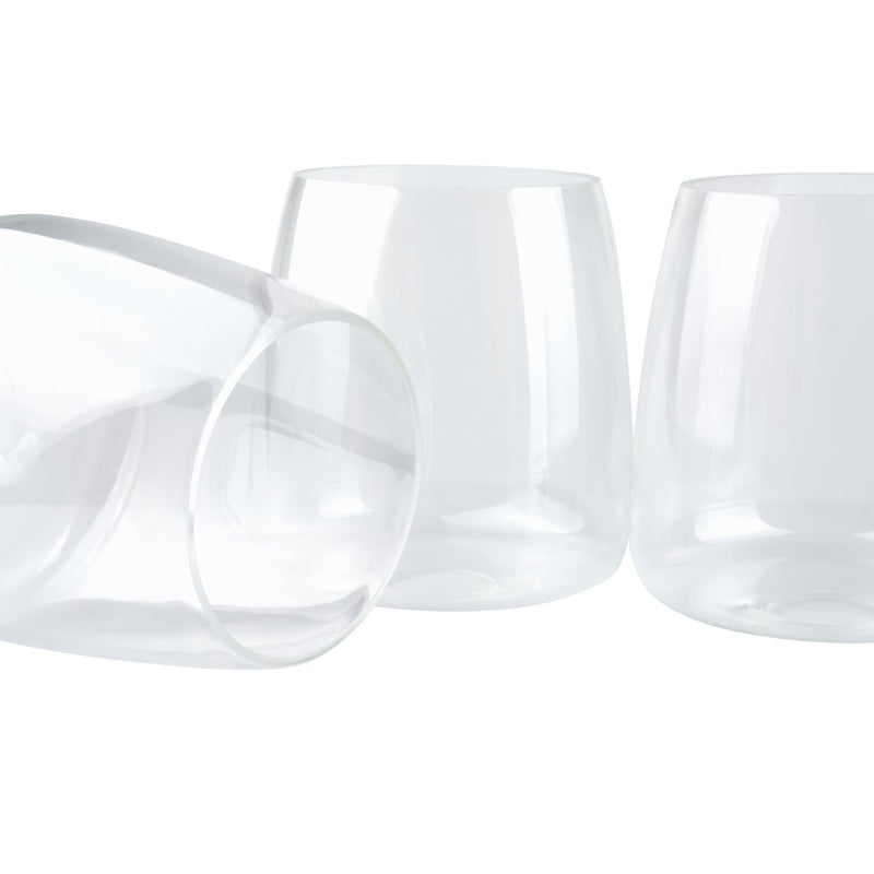 Stella 6" Clear Glass Shades / Replacement Glass, 3-Pack
