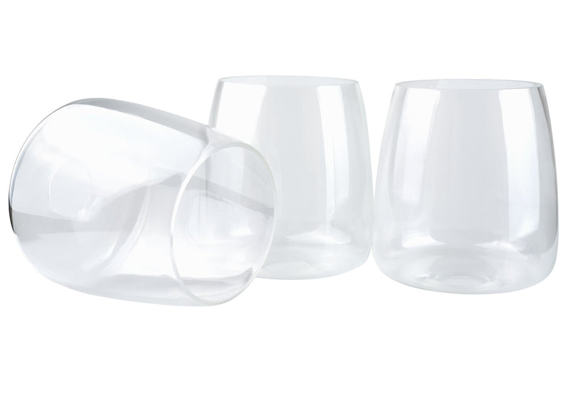 Stella 6" Clear Glass Shades / Replacement Glass, 3-Pack