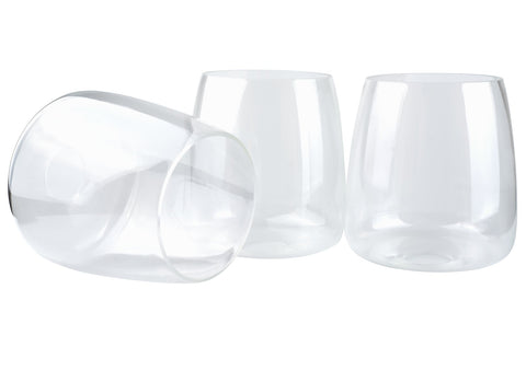 Stella 6" Clear Glass Shades / Replacement Glass, 3-Pack