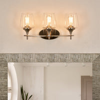 Stella 6" Clear Glass Shades / Replacement Glass, 3-Pack