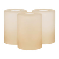Villa 6" Amber Glass Shades / Replacement Glass, 3-Pack