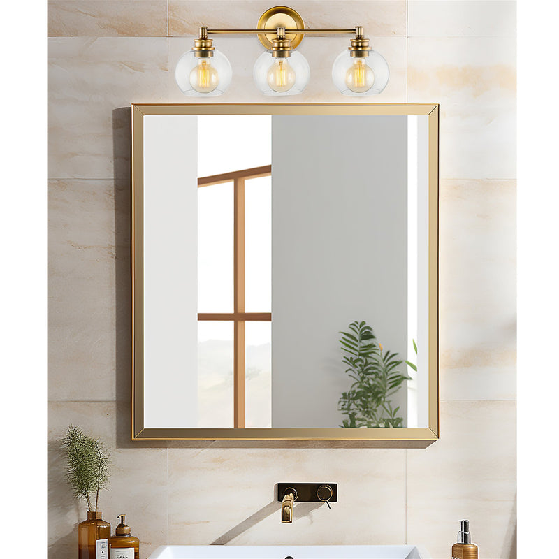 Odette 6" Clear Globe Glass Shades / Replacement Glass, 2-Pack