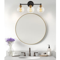 Odette 6" Clear Globe Glass Shades / Replacement Glass, 2-Pack