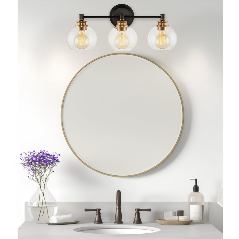 Odette 6" Clear Globe Glass Shades / Replacement Glass, 2-Pack