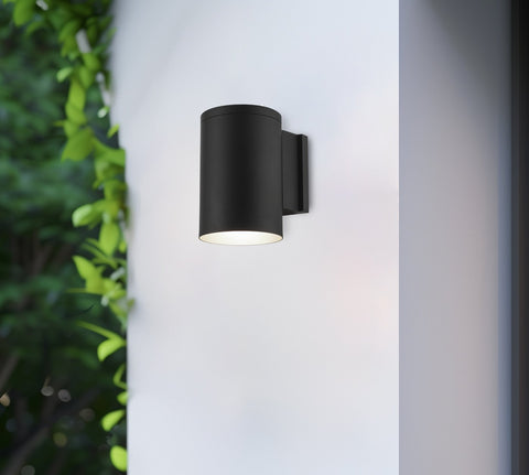Enzo 8" Modern Outdoor Weatherproof Wall Sconce, 2-Pack