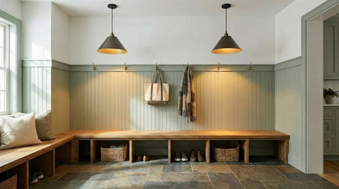 Kira Home 14" Industrial Metal Cone Replacement Shades, 1-5/8" Fitter Opening for Threaded Medium Base Socket, 6.75" x 14.25", Aged Bronze Finish, 3-Pack