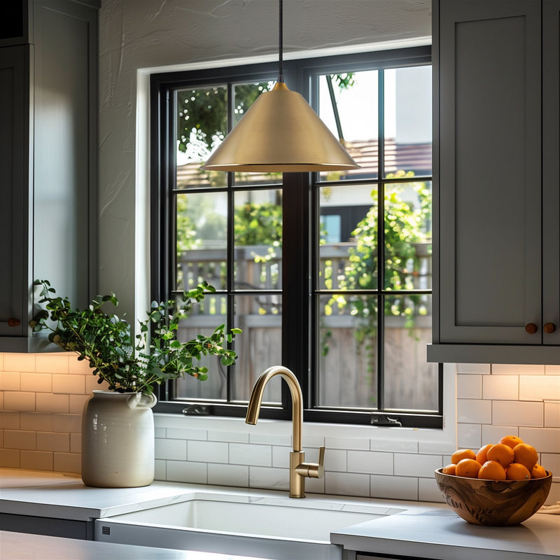 14" Industrial Metal Cone Replacement Shades, 3-Pack