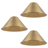 14" Industrial Metal Cone Replacement Shades, 3-Pack