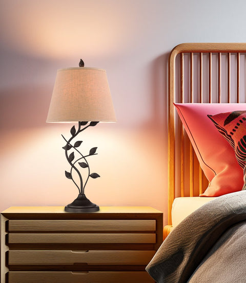 Ambrose 31" Traditional 7W Rustic Table Lamp