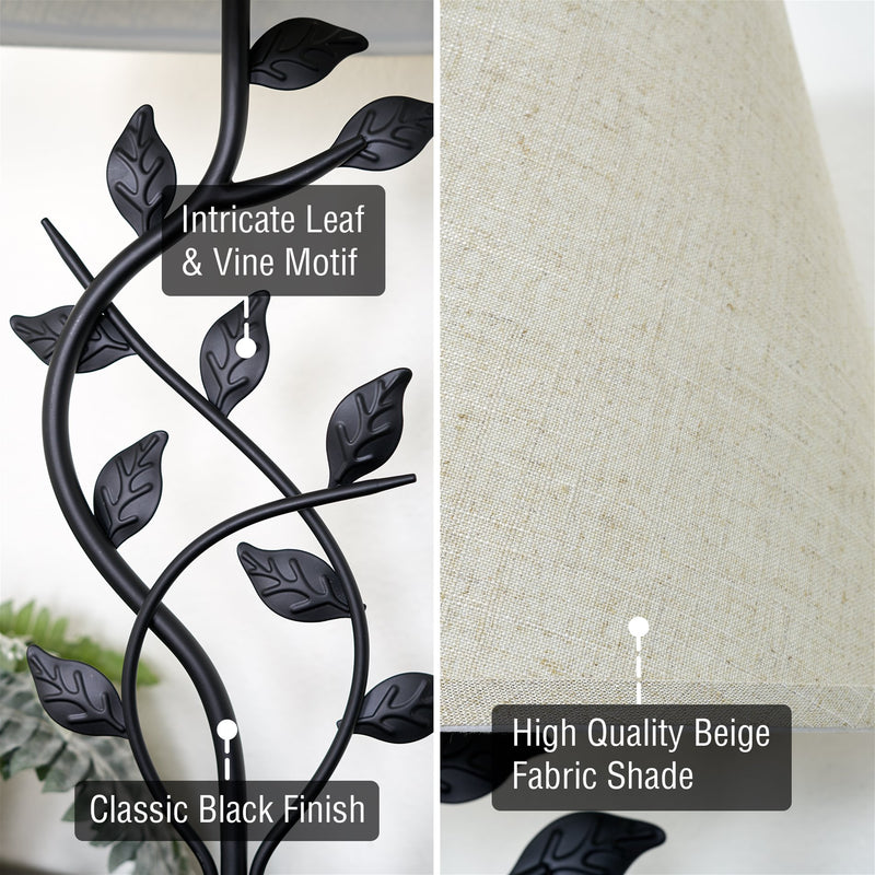 Ambrose 31" Traditional 7W Rustic Table Lamp