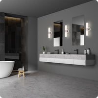 Duo 14" Modern Bathroom / Vanity Wall Sconce