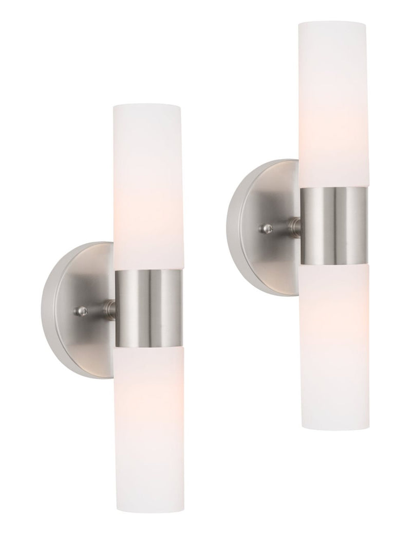 Duo 14" Modern Bathroom / Vanity Wall Sconce