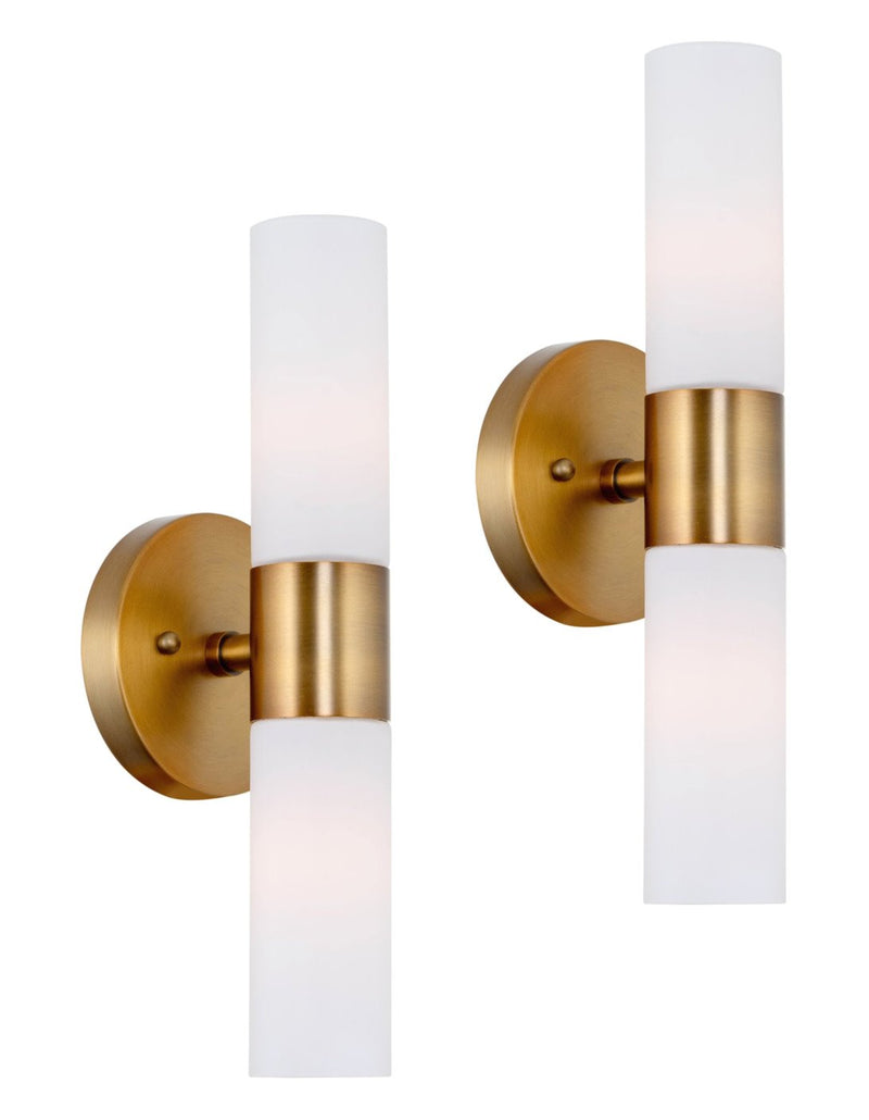 Duo 14" Modern Bathroom / Vanity Wall Sconce