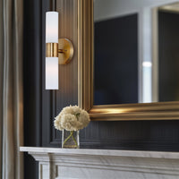 Duo 14" Modern Bathroom / Vanity Wall Sconce