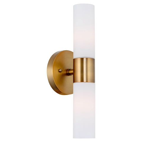 Duo 14" Modern Bathroom / Vanity Wall Sconce