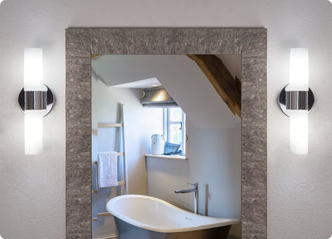 Duo 14" Modern Bathroom / Vanity Wall Sconce