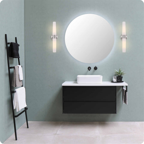 Duo 21" Modern Bathroom / Vanity Wall Sconce