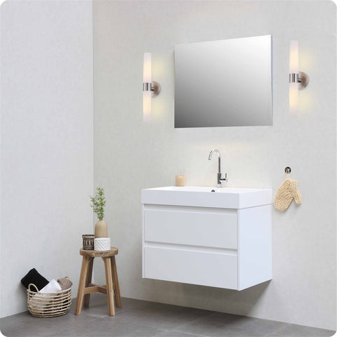 Duo 21" Modern Bathroom / Vanity Wall Sconce