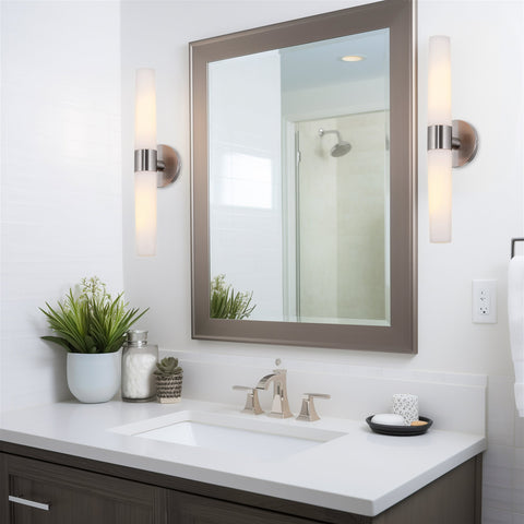 Duo 21" Modern Bathroom / Vanity Wall Sconce