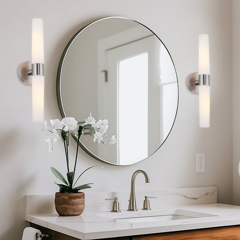 Duo 21" Modern Bathroom / Vanity Wall Sconce