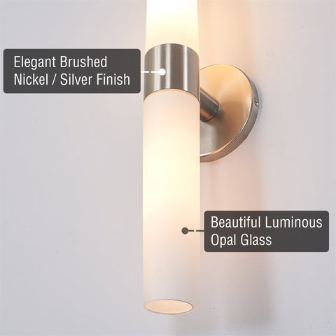Duo 21" Modern Bathroom / Vanity Wall Sconce