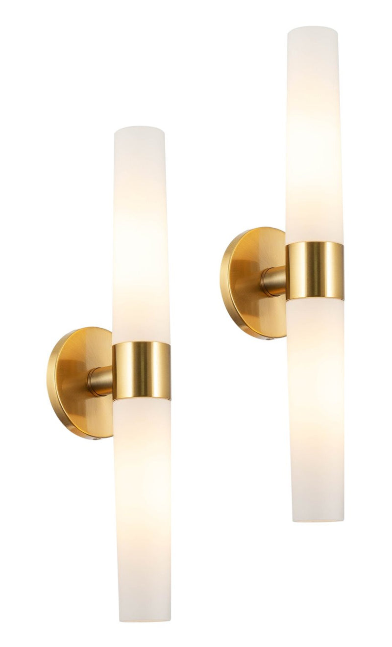 Duo 21" 2-Light Modern Bathroom / Vanity Wall Sconce