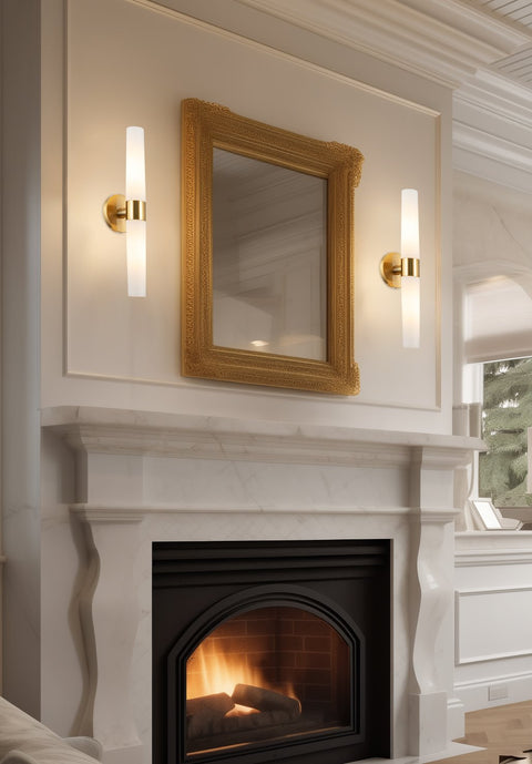 Duo 21" 2-Light Modern Bathroom / Vanity Wall Sconce