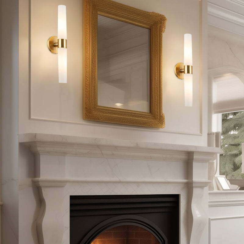 Duo 21" 2-Light Modern Bathroom / Vanity Wall Sconce