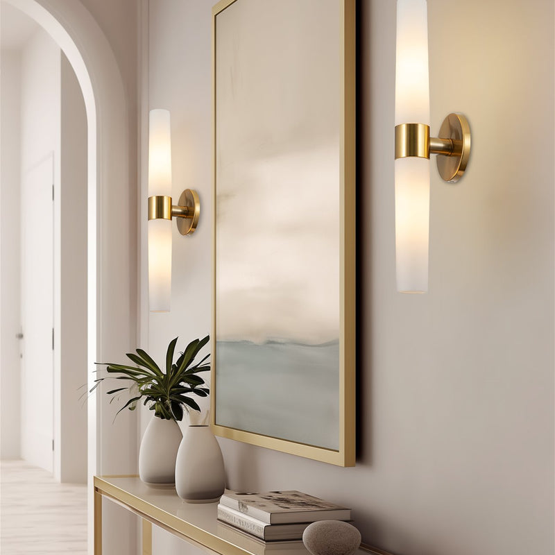 Duo 21" 2-Light Modern Bathroom / Vanity Wall Sconce